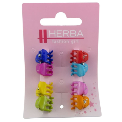 Herba kids pinzettina 1cm assorteret 120874 8 stk