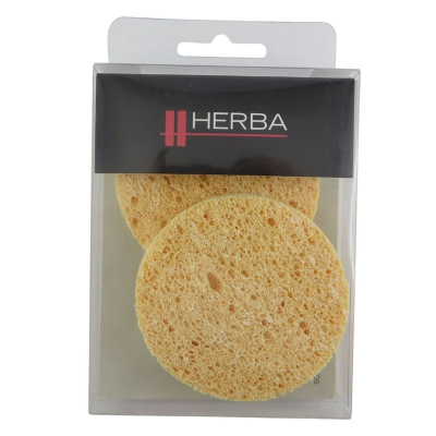 Herba rengöringssvamp beige 2 st