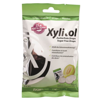 Miradent xylitol drops пъпеш 60 гр