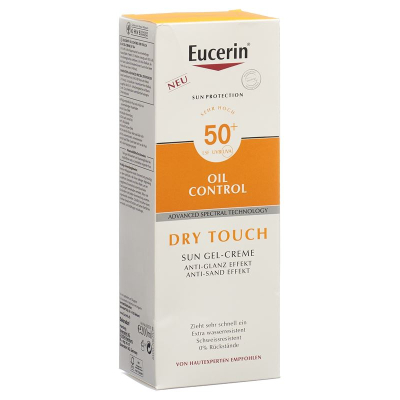 Eucerin SUN Oil Control Body Dry Touch Gel Creme SPF 50+ tube 200