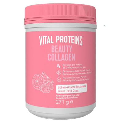 Vital proteins beauty collagen erdbeere zitr