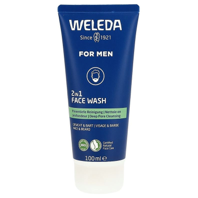 Weleda for men 2in1 face wash