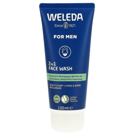 WELEDA FOR MEN 2in1 Face Wash