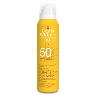 WIDMER Clear&Dry Sun LSF50 o Parf