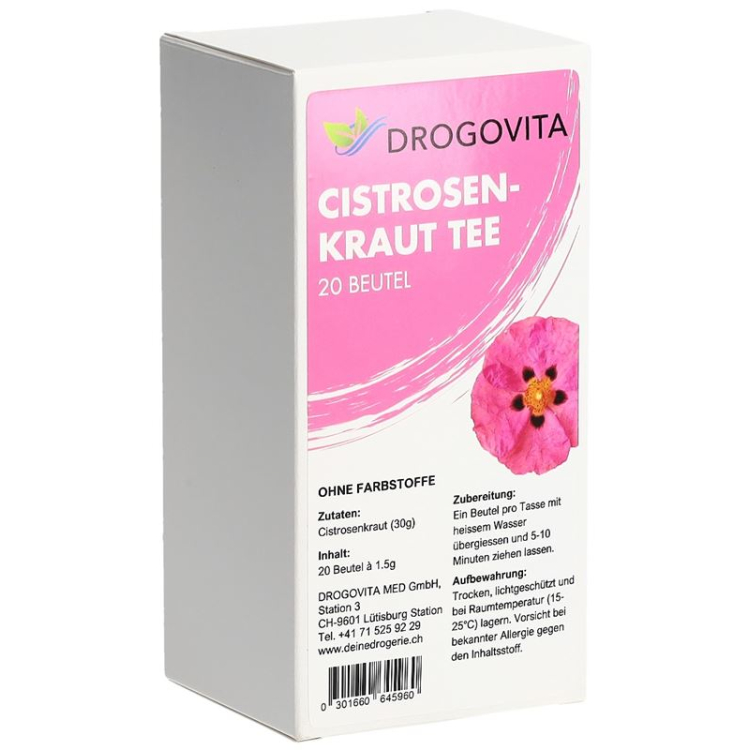 DROGOVITA Cistrosen Tee