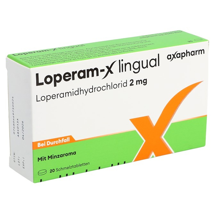 LOPERAM-X lingual Schmelztabl