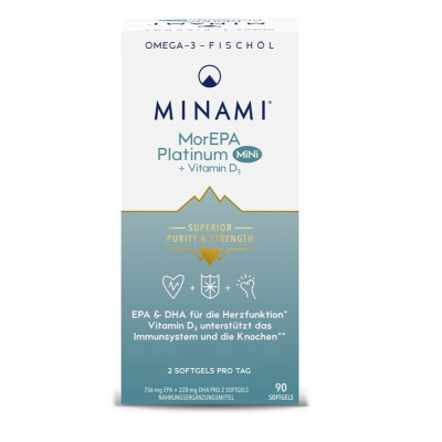 MINAMI MorEPA Platinum Mini Softgels