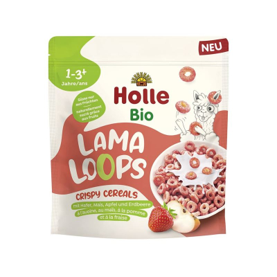 Holle crispy cereals lama loops