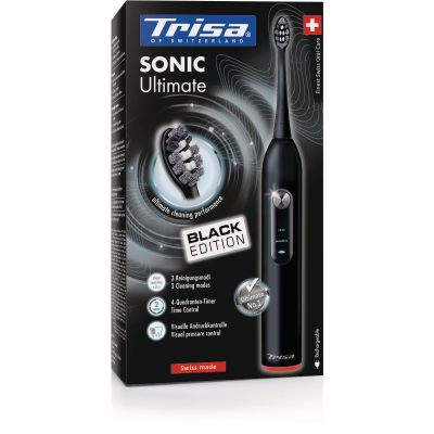 TRISA Elektrozahnbürste Sonic Ultimate Black Edit