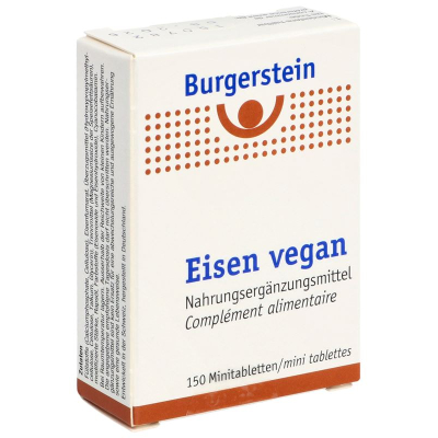 Burgerstein eisen tabl vegan