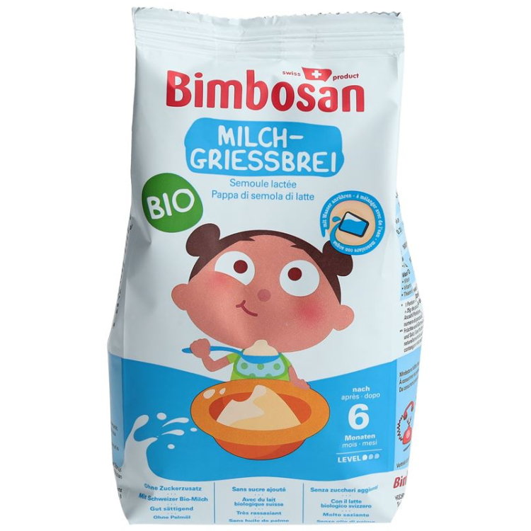 BIMBOSAN Bio-Milchgriessbrei