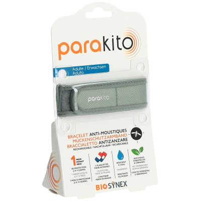 Parakito armband erwachsene kaki