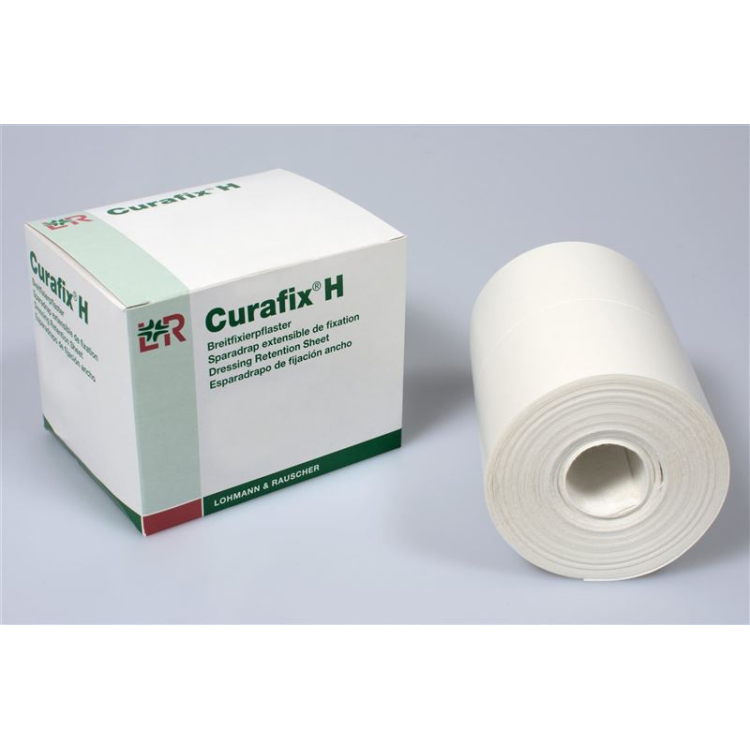 Curafix H wide fixing plaster 10cmx10m role