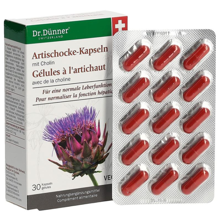 Dünner artichoke элэгний үйл ажиллагаа 30 капсул