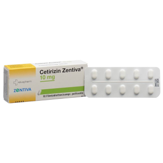 CETIRIZIN Zentiva Filmtabl 10 mg