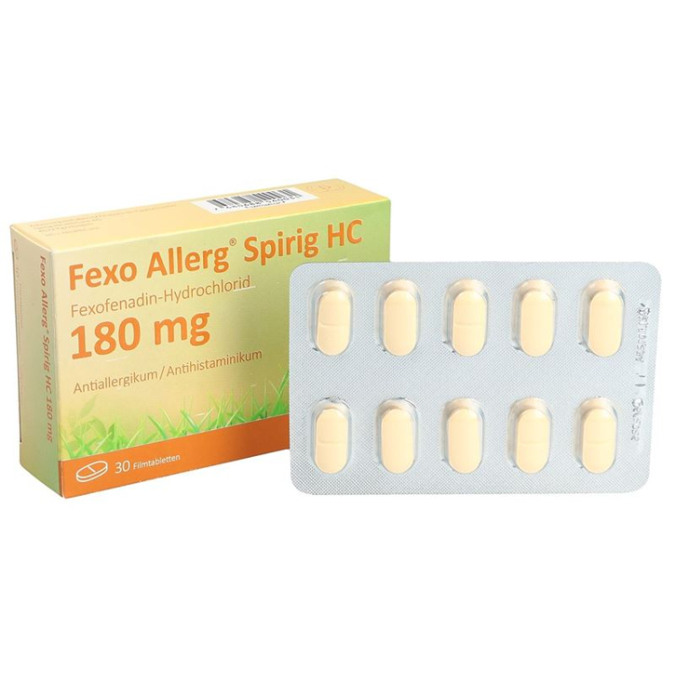 FEXO ALLERG Spirig HC Filmtabl 180 mg