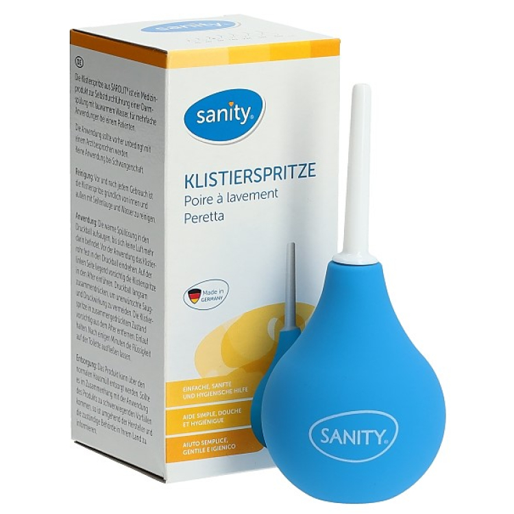 SANITY Birnspritze Gr5 89ml zweiteilig