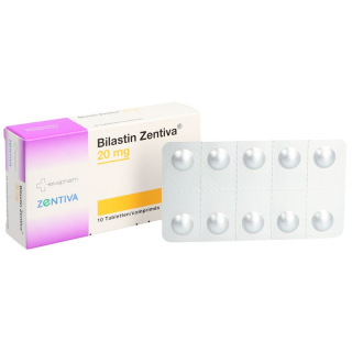 BILASTIN Zentiva Tabl 20 mg