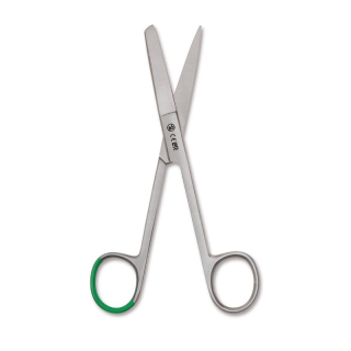 Sentina surgical scissors 14.5cm pointed/blunt straight 25 pcs