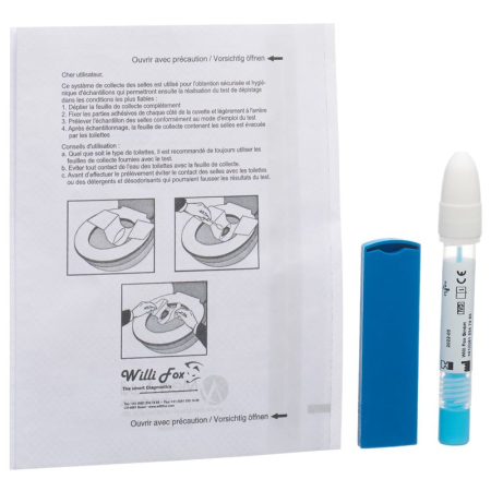 Willi Fox Helicobacter Pylori Test de selles 10 pcs
