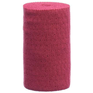 Lenkelast color medium stretch universal bandage 10cmx5m red 10 pcs