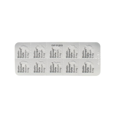 Biotin-Biomed forte tablets 5 mg 90 pcs