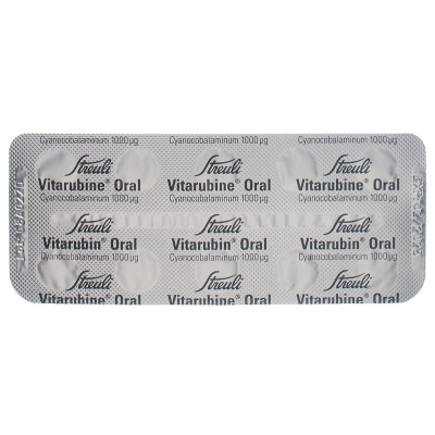 Вітарубін Oral film-coated tablets 1000 мкг 100 шт