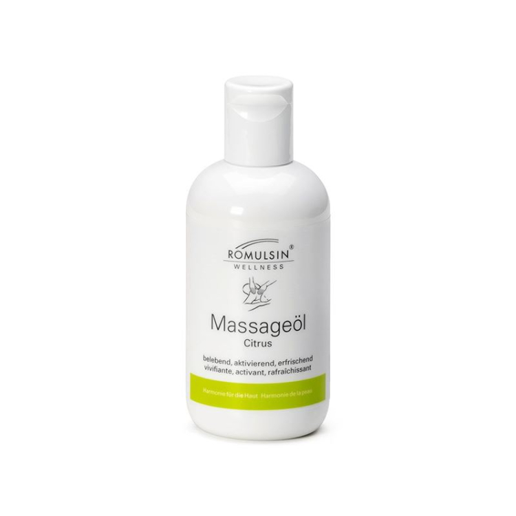 Romulsin massageolja uppfriskande citrus 250 ml