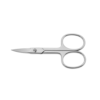 Borghetti Nagelschere with peak just nickel-plated steel blade with a micro-serrated