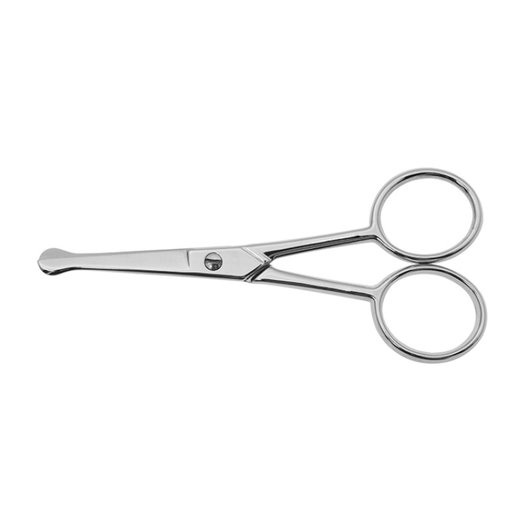 Borghetti nose hair scissors steel nickel-plated