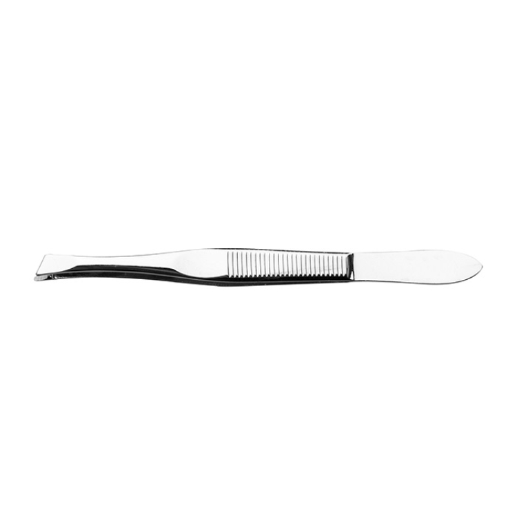 nickel-plated steel obliquely borghetti tweezers