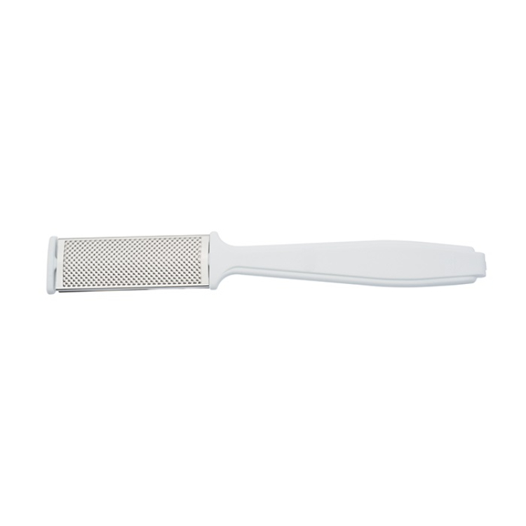 Borghetti callus rasp with white plastic handle