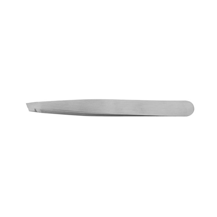 Borghetti tweezers oblique Inox steel polished