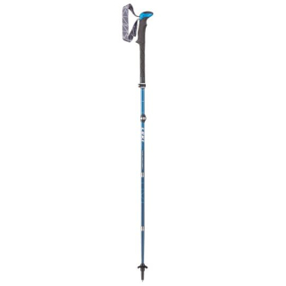 Leki stick Micro Vario Carbon 110-130cm white-blue foldable 5-piece Speed ​​Lock 2 1 pair