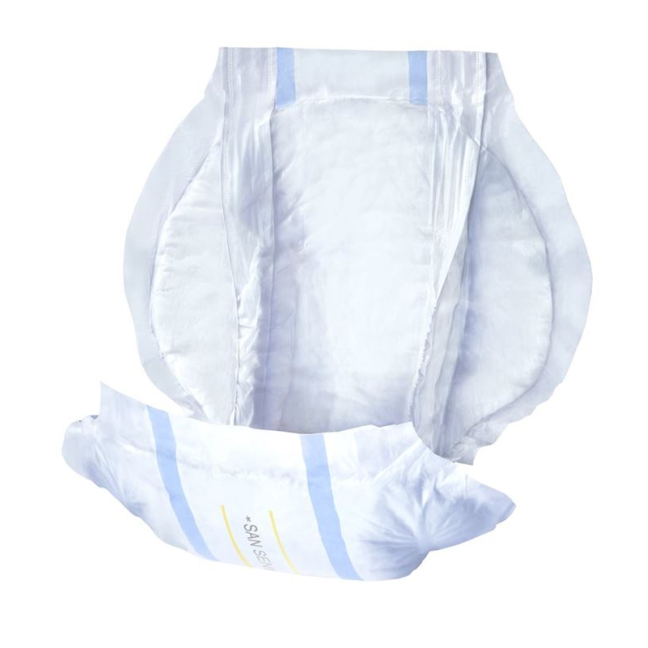 San Seni Uni anatomical incontinence pads breathable 30 pcs