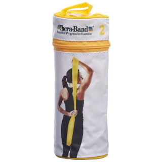 Thera-Band 2,5 m x 12,7 cm žlté svetlo