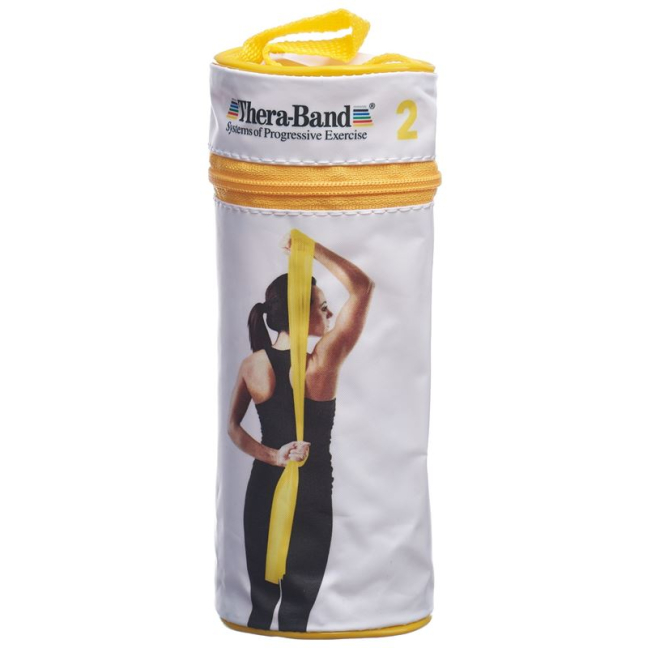 אור צהוב Thera-Band 2.5mx12.7cm