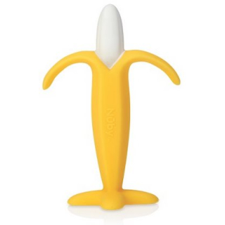 Nuby banana-shaped teething aid 3M+