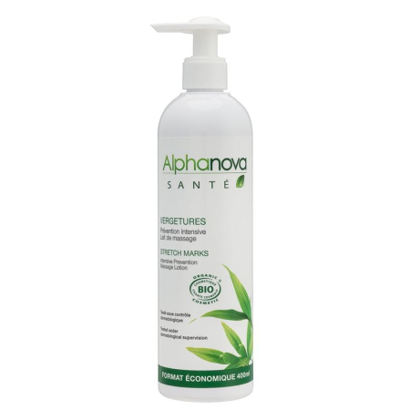 Alphanova SANTÉ Organic Prevention Vergetures 400 ml