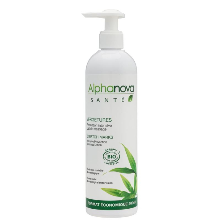 Alphanova SANTÉ prevención vergetures orgánico 400 ml