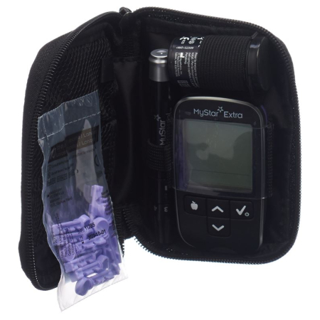 Systém MyStar Extra Kit pro monitorování hladiny glukózy v krvi