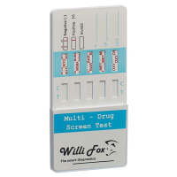 Willi Fox test na droge multi 10 zdravil urin 5 kos
