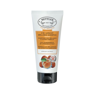 Mettler 2-i-1 shine shampoo med abrikosekstrakt 200 ml