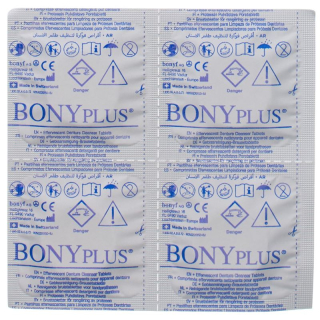 Bony Plus Express denture and cleaning tablets 32 pcs
