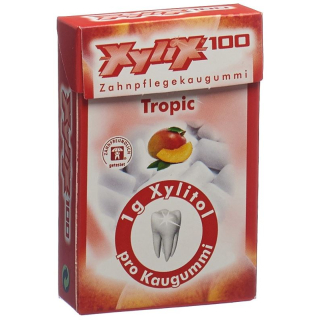 XyliX100 box display chewing gum tropic 10x24 pieces