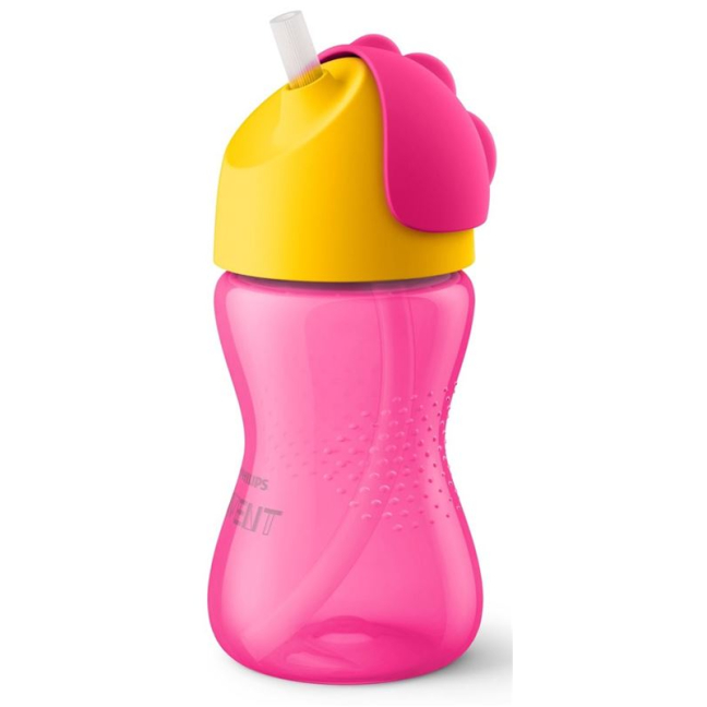 AVENT PHILIPS straw cup 300ml girl pink