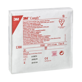 3M Comply Bowie-Dick single test package steam 20 pcs