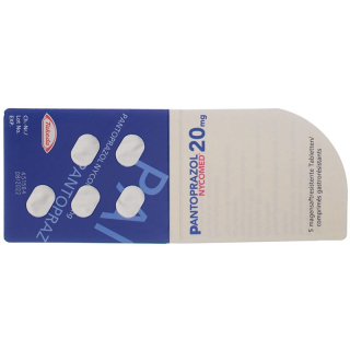 Pantoprazol Nycomed Filmtabl 20 mg 90 x 15 unid.