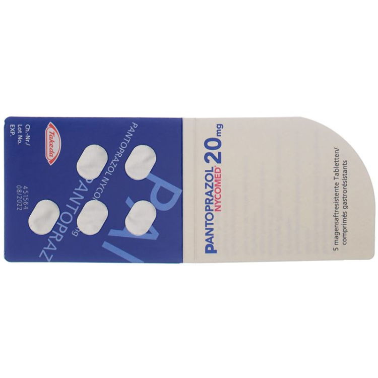 Pantoprazol Nycomed Filmtabl 20 mg 90 x 15 Stk