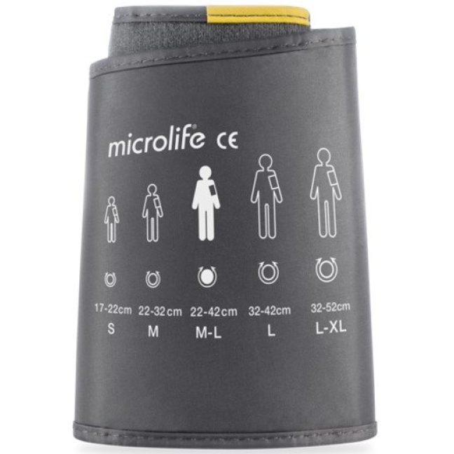 Microlife Soft cuff upper arm M-L 22-42cm anthracite